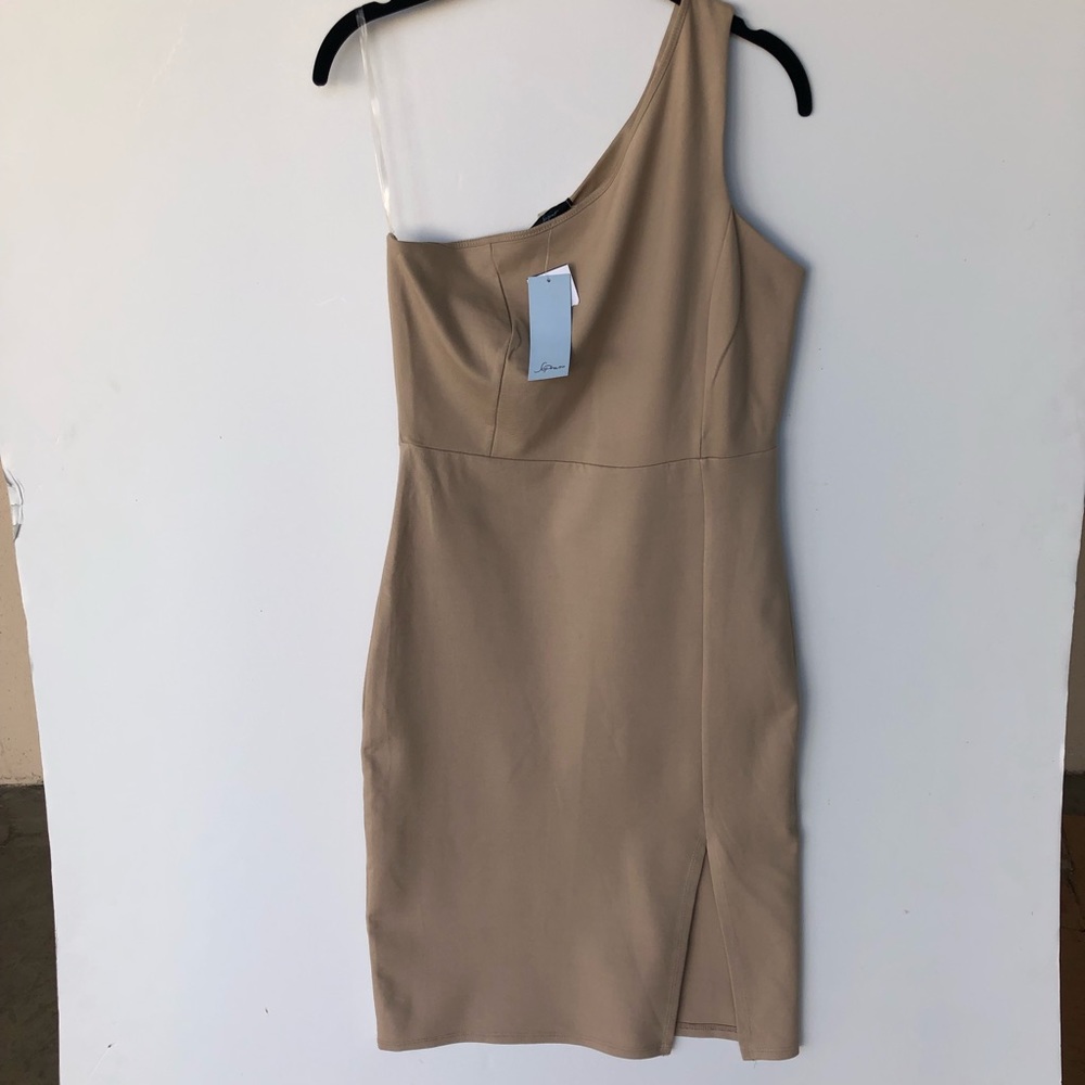 NWT Soprano One Shoulder Bodycon Stretch Dress - Picture 4 of 8